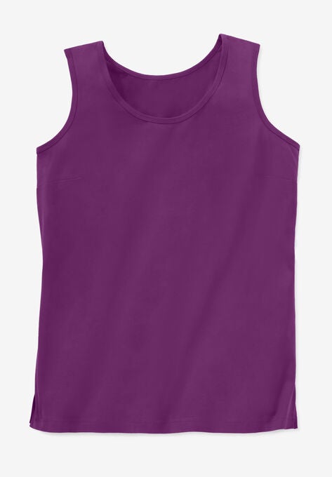 Perfect Printed Scoopneck Tank, , alternate image number null