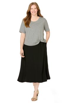 Two-fer Tee Dress