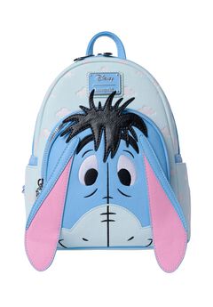 Loungefly x Disney Winnie The Pooh Eeyore Cosplay Mini Backpack Blue