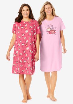 2-Pack Short-Sleeve Sleepshirt