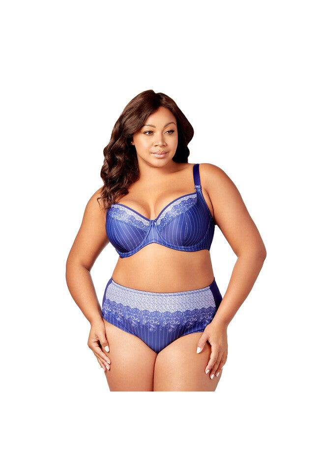 Underwire Balcony , BLUE PINSTRIPE, hi-res image number null