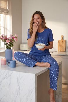 Plus Size Cotton Pajama Sets