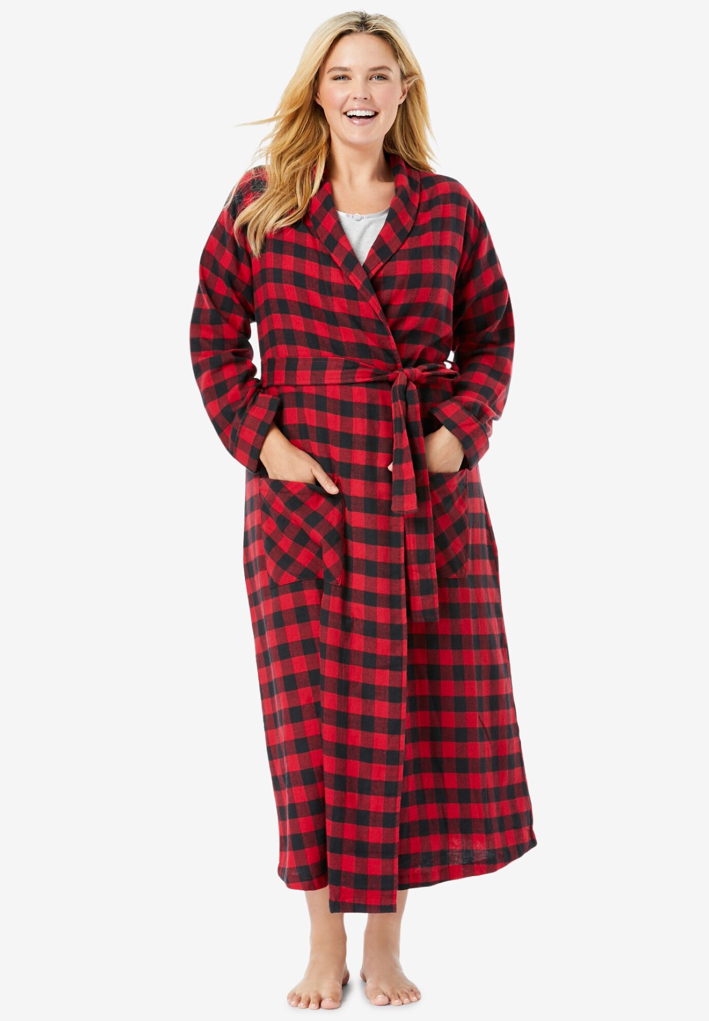 Cozy Plus Size Robes for Women | Woman Within | Woman Within
