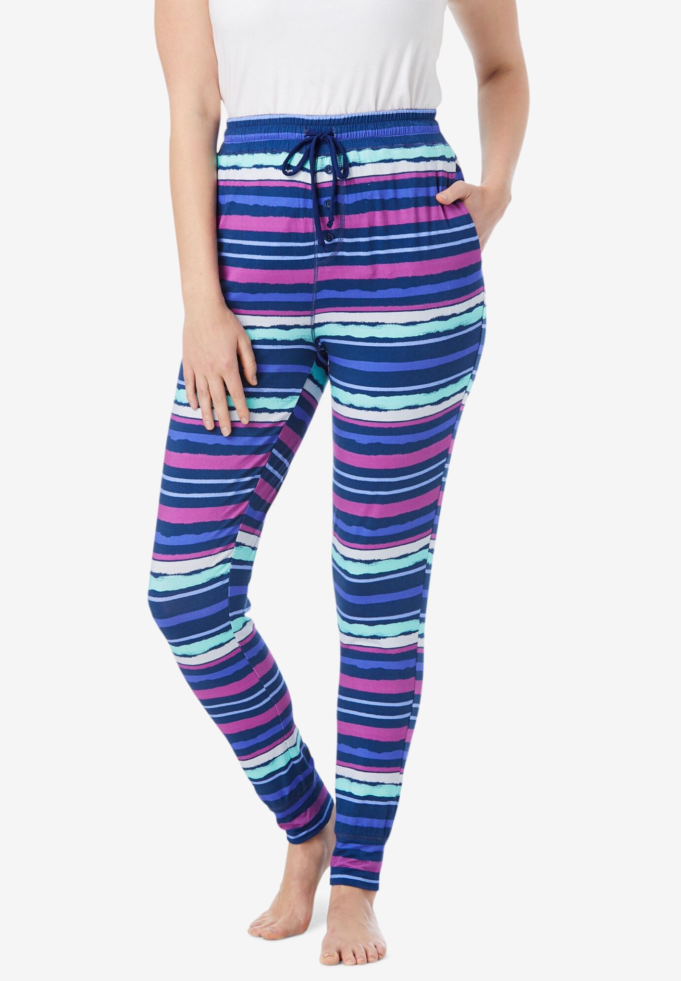 woman within pajama pants