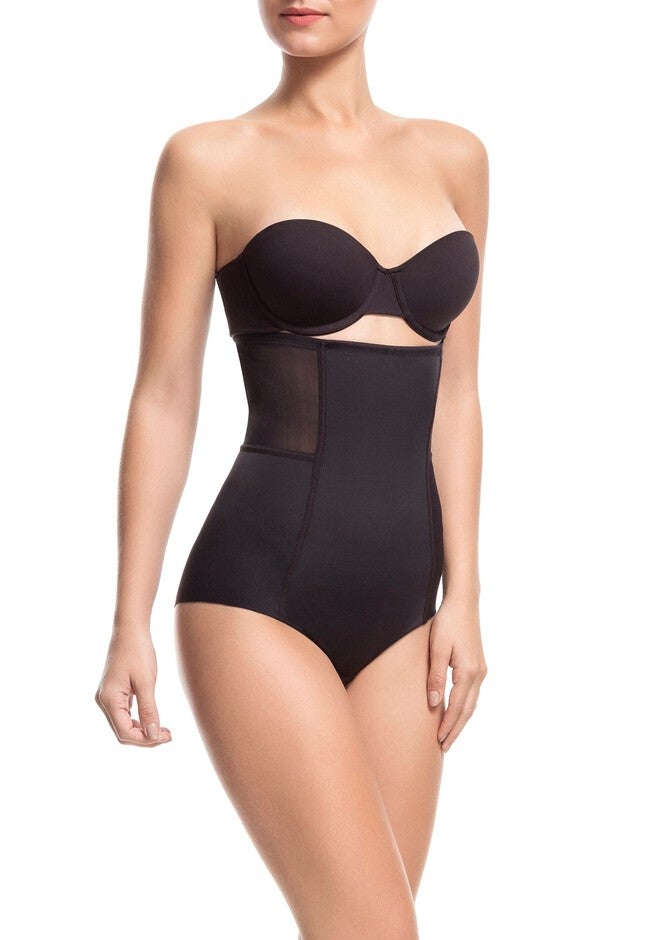 Sheer Allure High Waist Brief, , on-hover image number 1