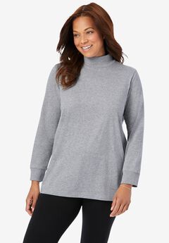 Plus Size Casual Long Sleeve Tops