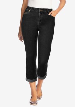 Plus Size Black Denim