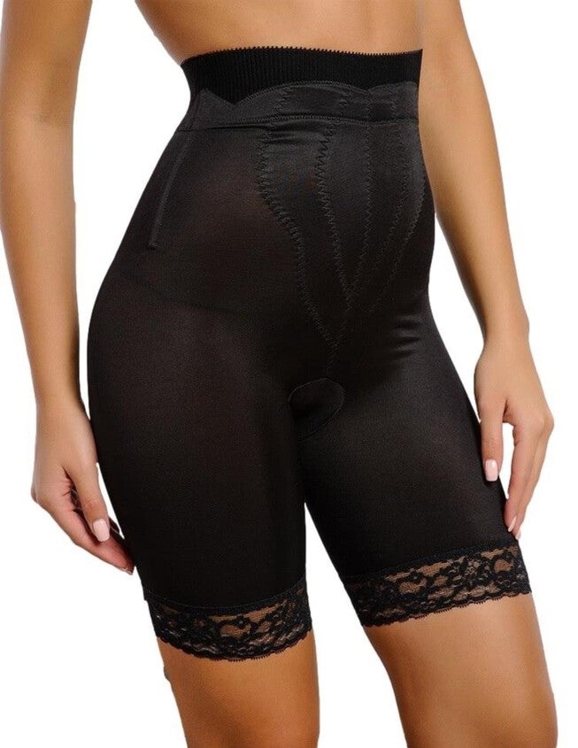 High Waist Leg Shaper Medium Shaping 6226, BLACK, hi-res image number 0