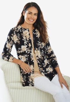 Perfect Long-Sleeve Cardigan Sweater
