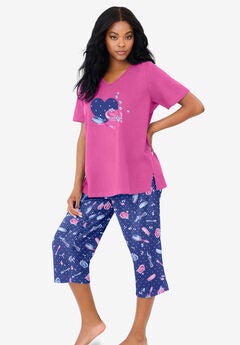 2-Piece Capri PJ Set
