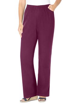 Fineline Stretch Denim Pull-On Bootcut Jeans
