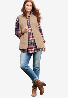 Plus Size Spring Vests