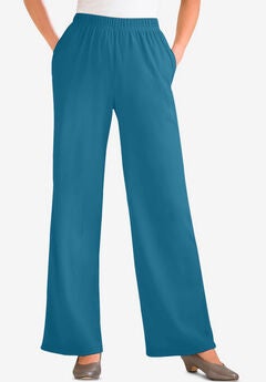 7-Day Knit Wide-Leg Pant
