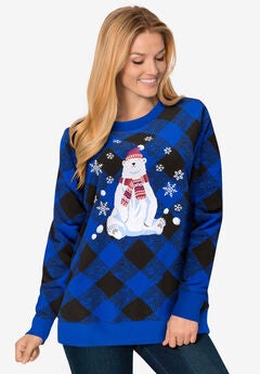 Fleece Holiday Sweatshirt
