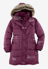 Heathered Down Puffer Coat, , alternate image number null