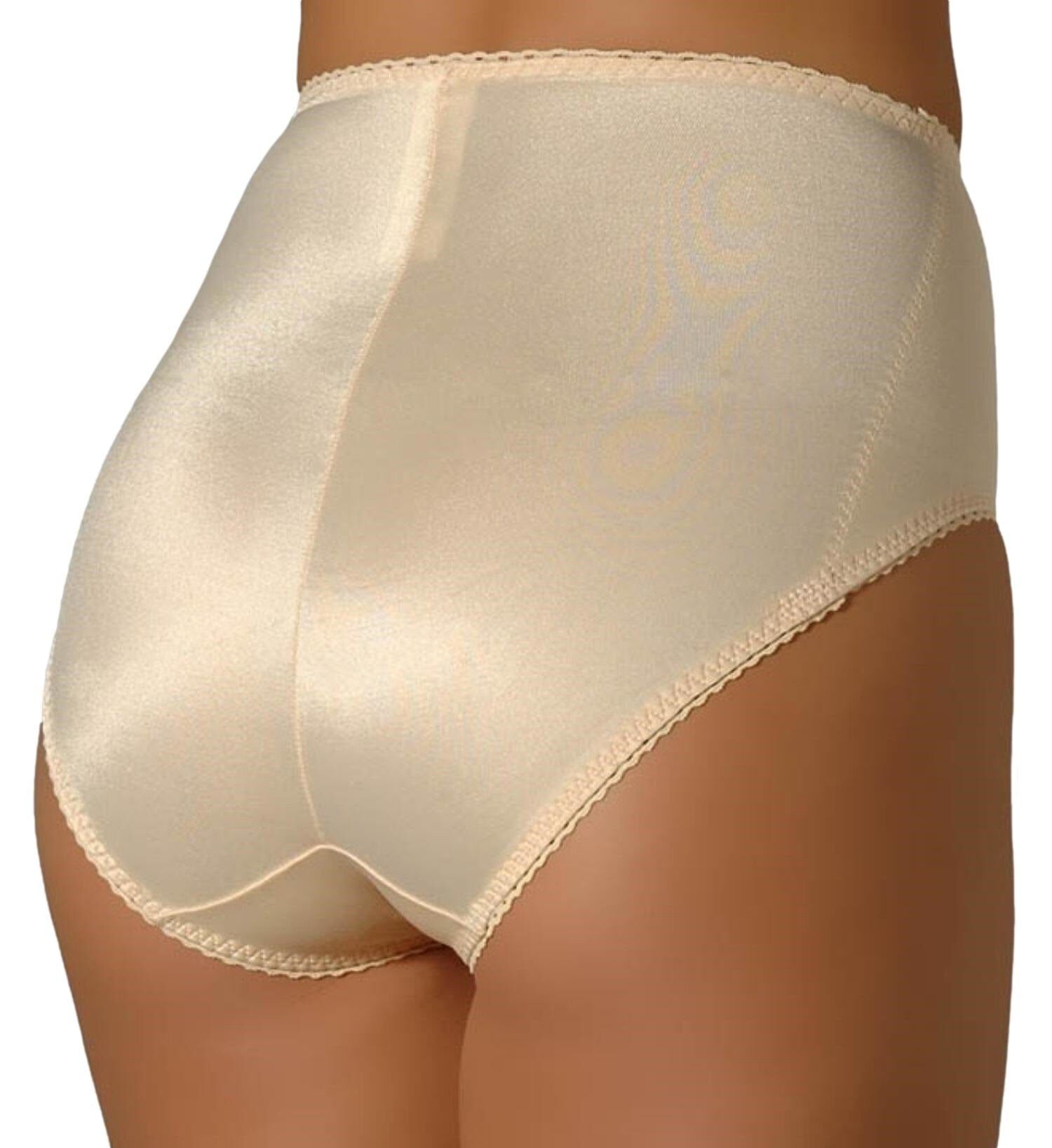 Light Shaping High Leg Panty Brief, BEIGE, on-hover image number 1