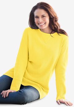 Waffle Thermal Sweatshirt