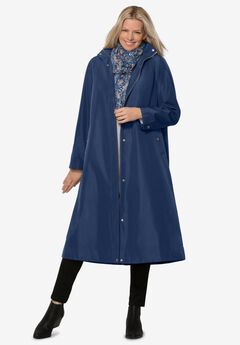 Long A-line Raincoat