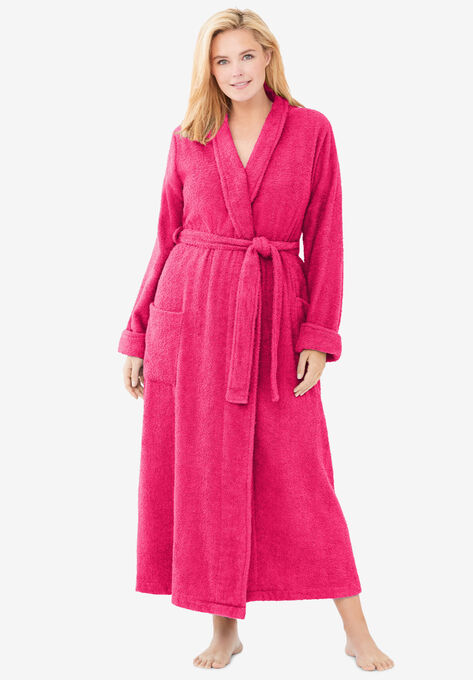 Long Terry Robe, PINK BURST, hi-res image number null