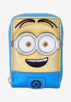 Loungefly X Despicable Me Minion Zip Around Accordion Cosplay Wallet