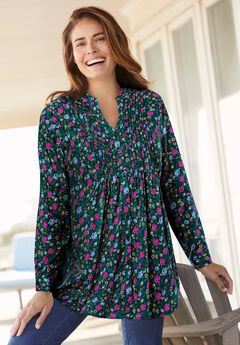 Perfect Pintuck Tunic