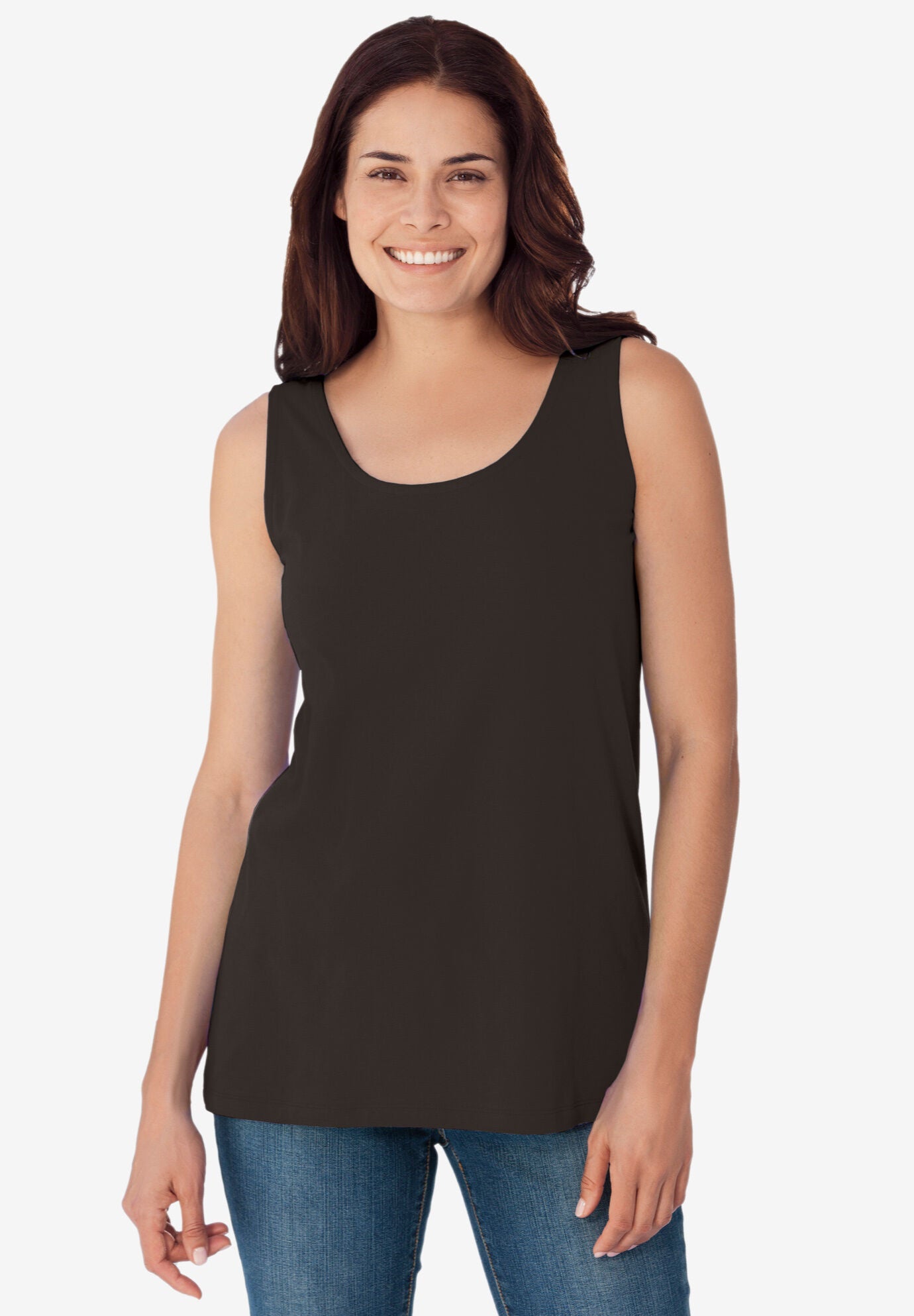 Scoopneck Tank, , alternate image number 4
