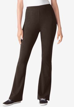 Stretch Cotton Bootcut Legging
