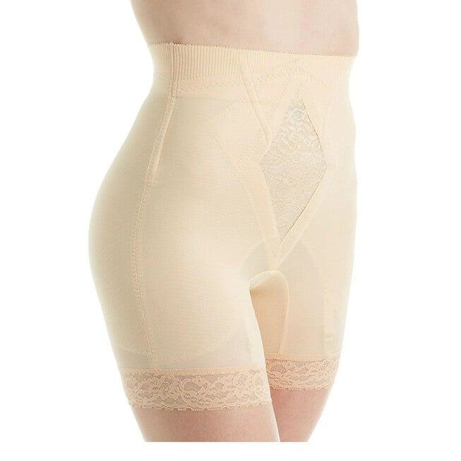 Medium Shaping High Waist Thigh Shaper, BEIGE, hi-res image number 0