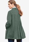 Pleat-Back Corduroy Jacket, , alternate image number null