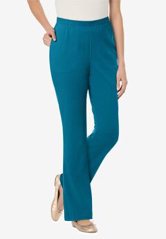 Fineline Stretch Denim Pull-On Bootcut Jeans