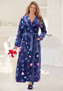 Plus Size Knee Length Robes