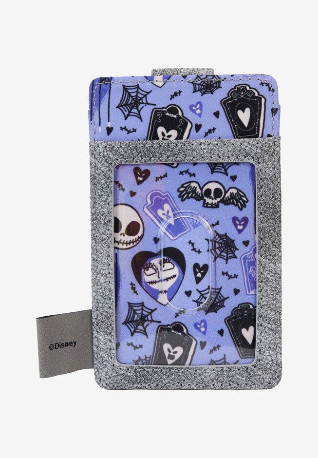 Loungefly X Disney Nightmare Before Christmas Jack Sally Card Holder, , on-hover image number 1