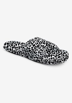 Dreams & Co.® Cotton Slide Slippers