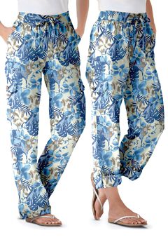 Convertible Length Cargo Pant/Capri