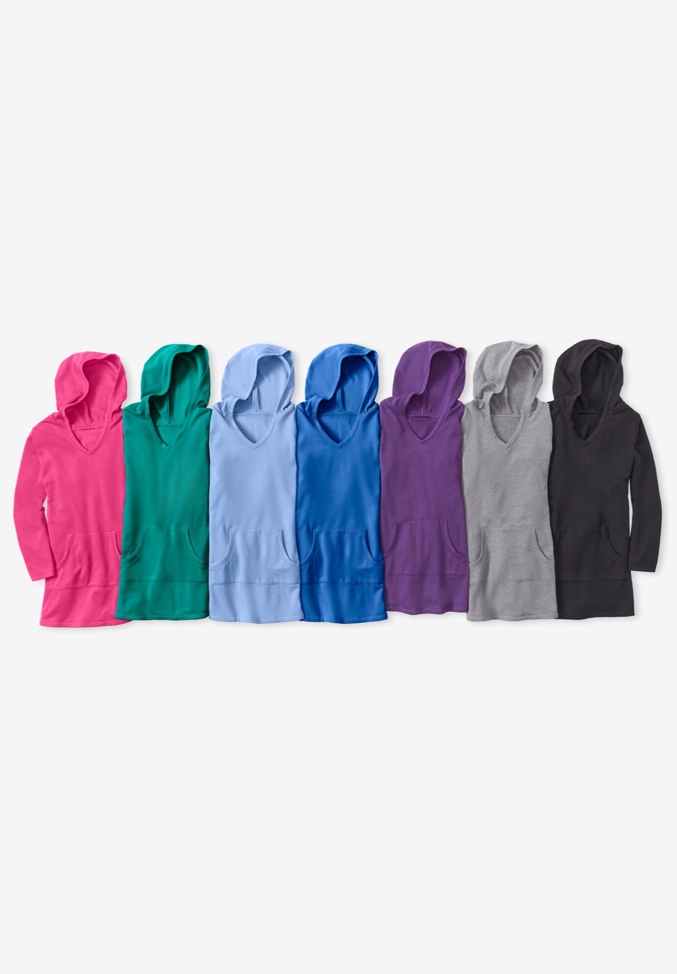 Black hooded deals tunic