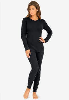 Thermal Crewneck Long-Sleeve Top