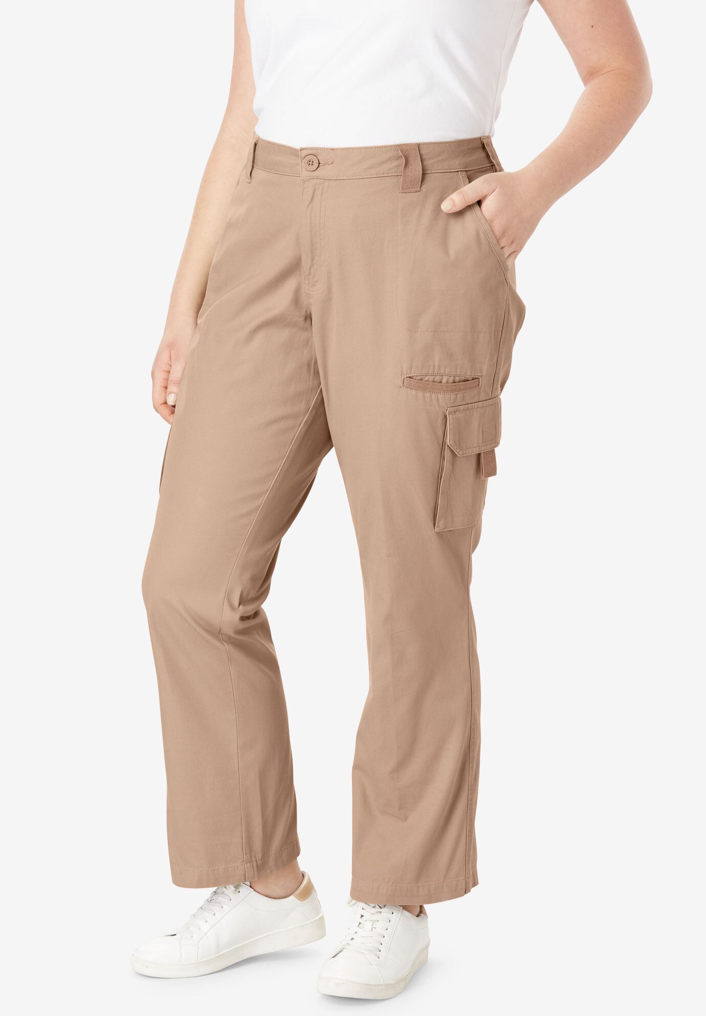 woman within cargo pants