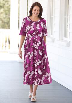 Button-Front Essential Dress