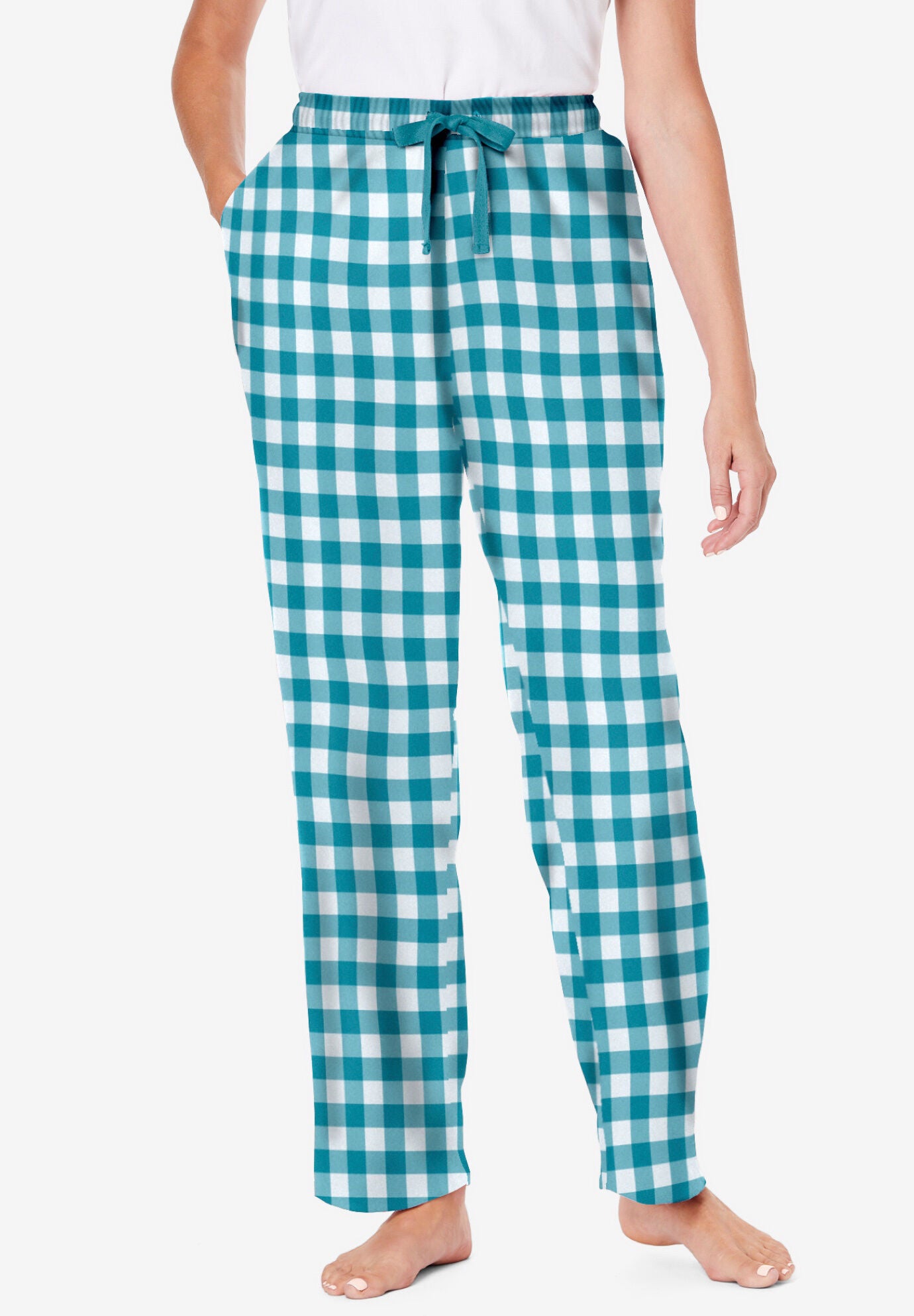 Plus size sale flannel pants