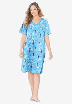 Plus Size Cotton Sleep Shirts