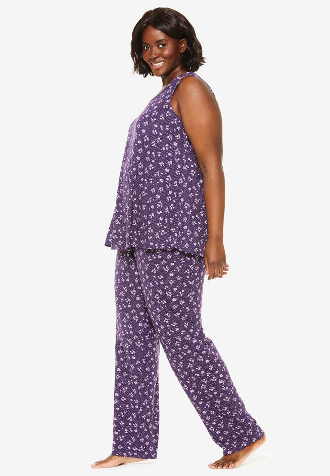 Dreams & Co.® Tank Top PJ Set, , alternate image number 2