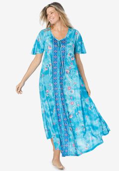 Plus Size Blue Dresses