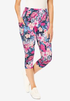 Printed Pocket Capri