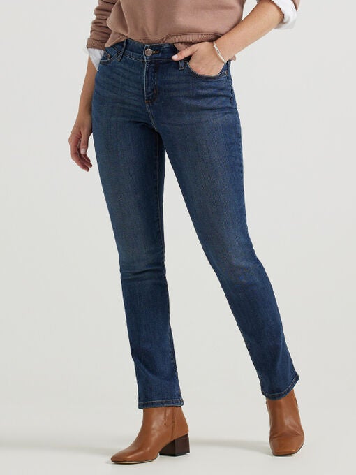 Regular Fit Flex Motion Straight Leg Jean | Woman Within