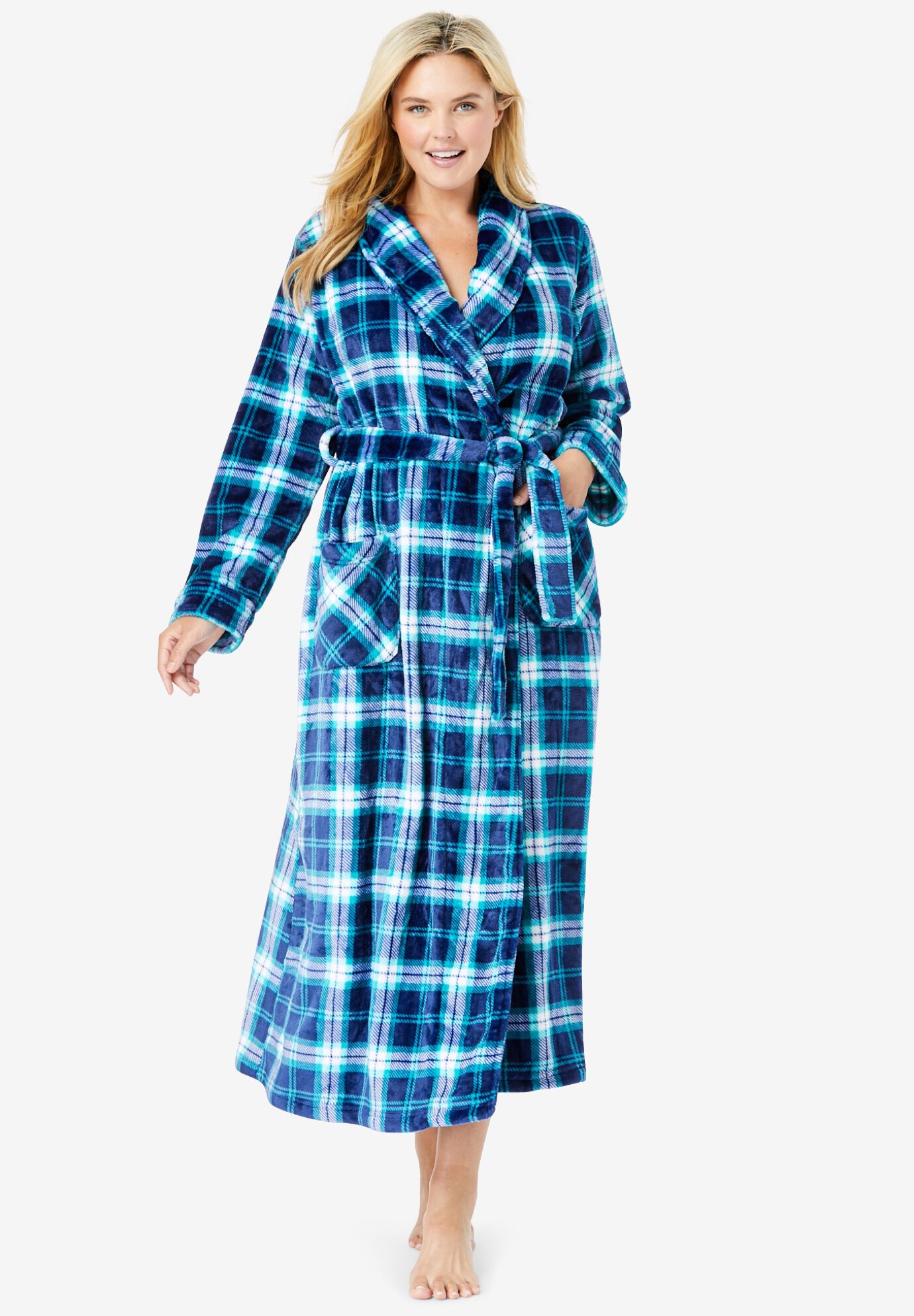 waterfall wrap dressing gown