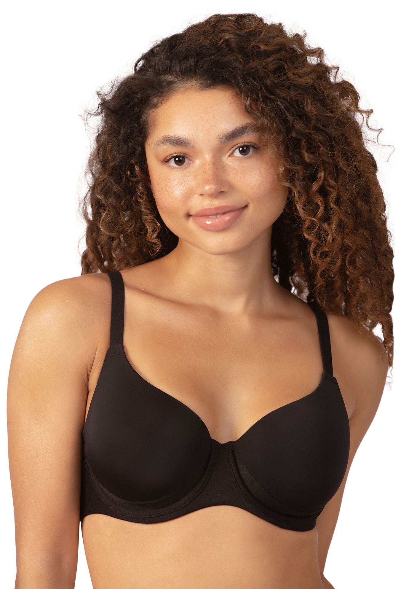 Versafit Perfect Cover Breathable T-Shirt Bra, BLACK, hi-res image number 0
