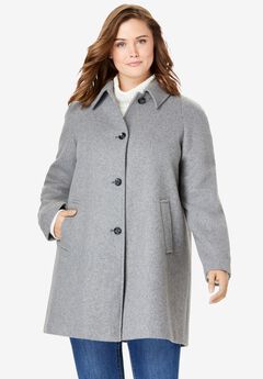 Plus Size Wool Coats For Women Woman Within