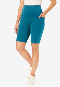 Stretch Cotton Pocket Bike Short