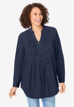 Perfect Pintuck Tunic