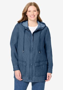 Lightweight Utility Hoodie Jacket